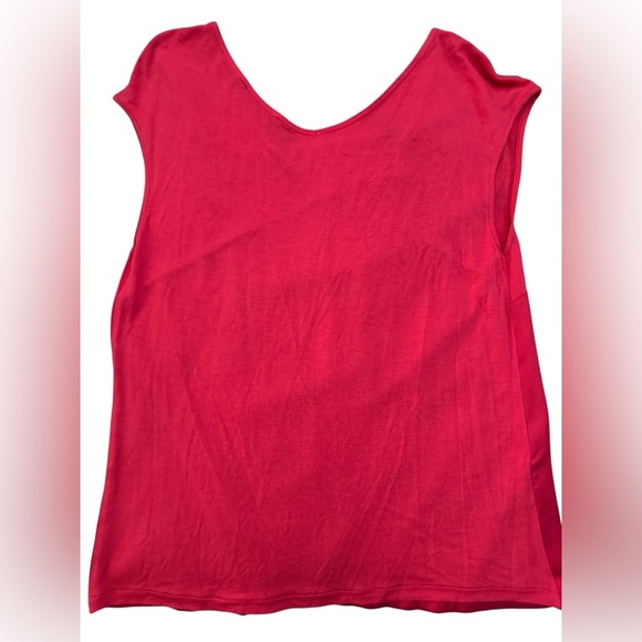 Mango Basics Vibrant Pink Tank Top XS - Picture 2 of 6